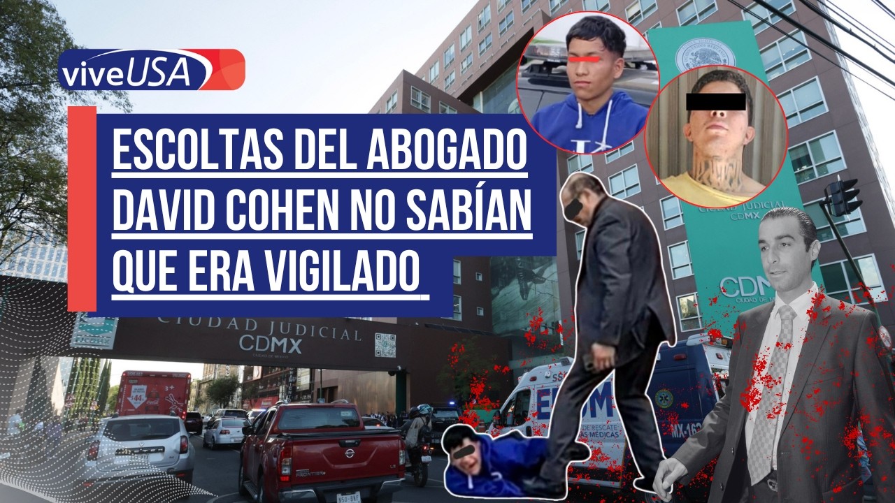 Escoltas del abogado David Cohen NO sabían que era VIGILADO