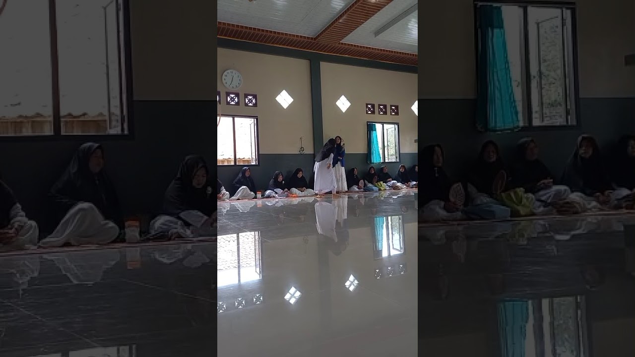 Pengabdian selama libur sekolah tetap semangat puasa ke 21