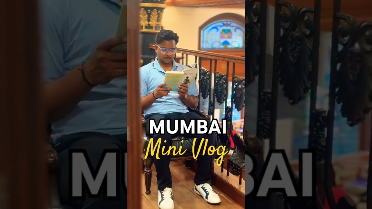 Explored Mumbai's famous Kitaab Khaana Bookstore | Mini Vlog #books #trending