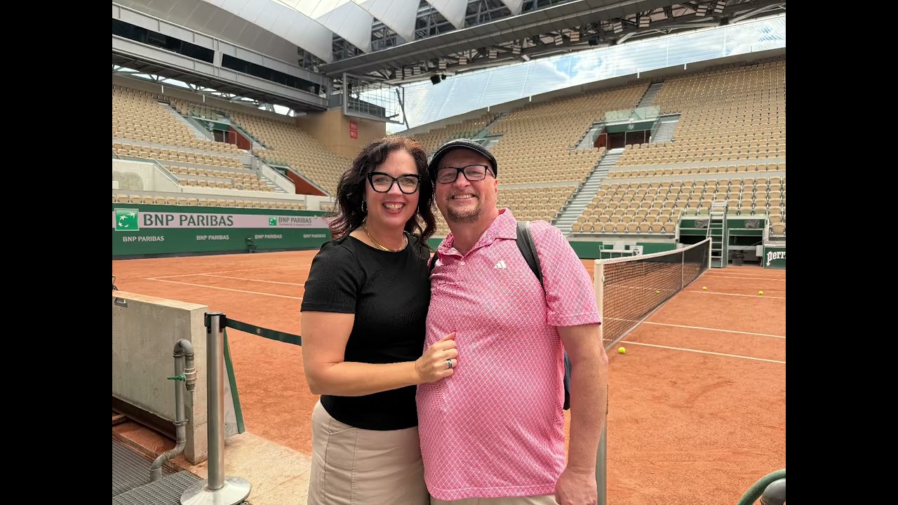 Roland Garros 30th Anniversary Trip Barry & Angi 2025