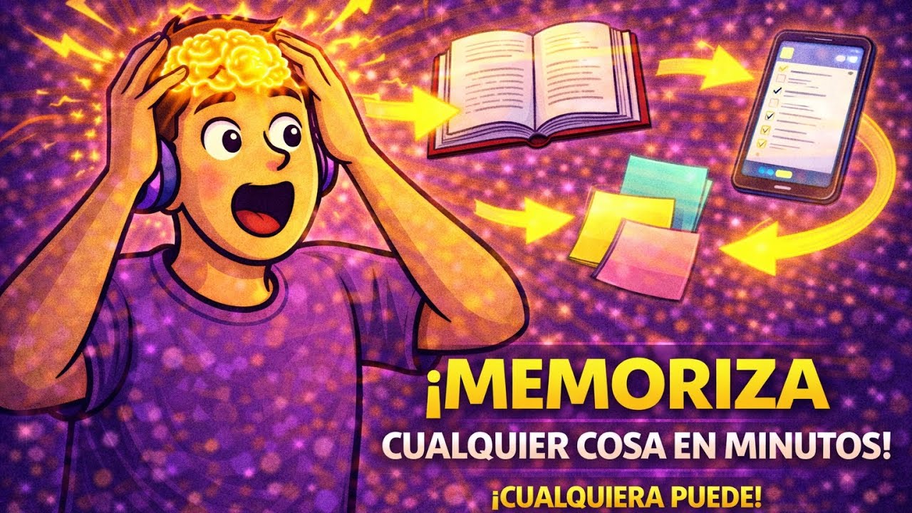 Cómo Memorizar CUALQUIER Cosa en Minutos