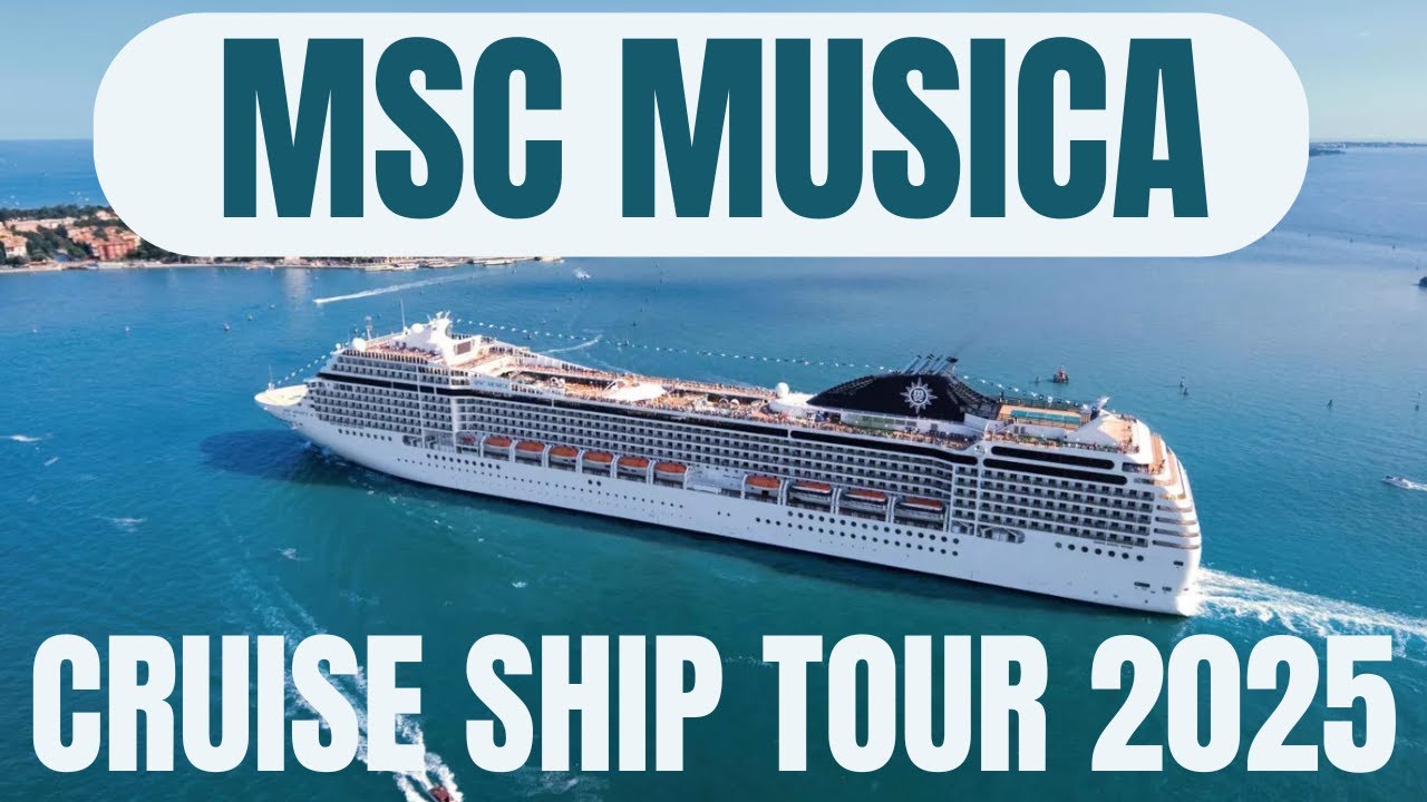 Обзор и экскурсия по круизному лайнеру MSC Musica | Роскошные круизы MSC 2025 | Полный обзор корабля
