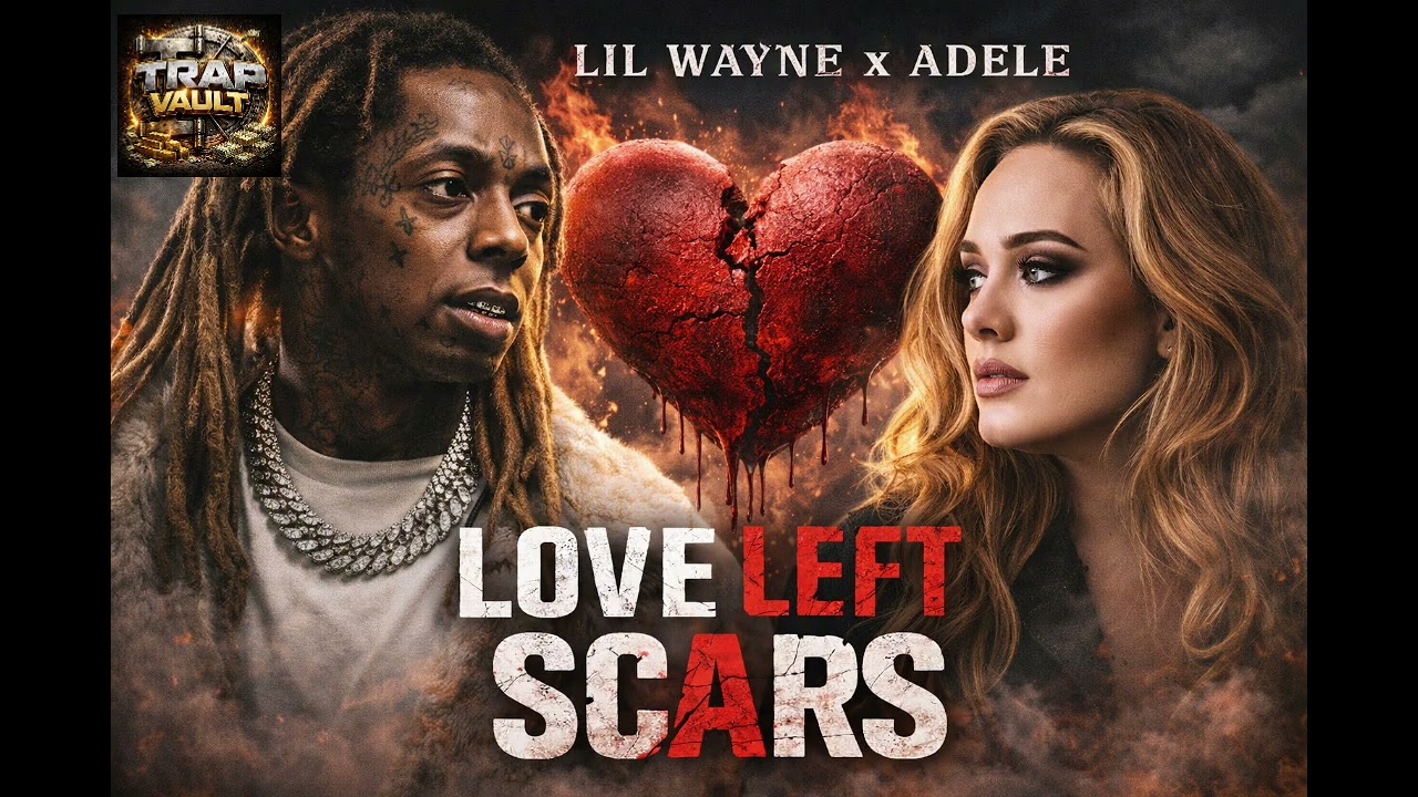 Lil Wayne ft Adele- LOVE LEFT SCARS (official music lyrics video 2026)