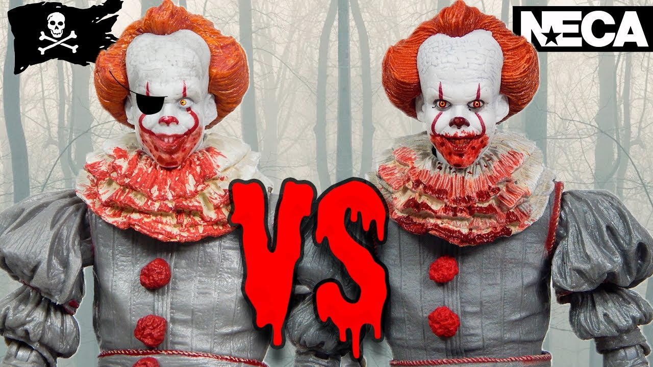 Pennywise comparación Bootleg Chino Vs Original de NECA ¿Idénticos?¿Qué opinas?