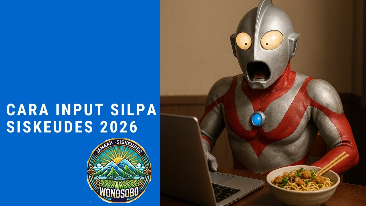 Cara Input Silpa di Siskeudes 2026 Wonosobo