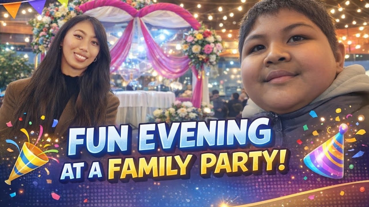 Evening Vlog: Relatives, Lights & Celebration 🌟