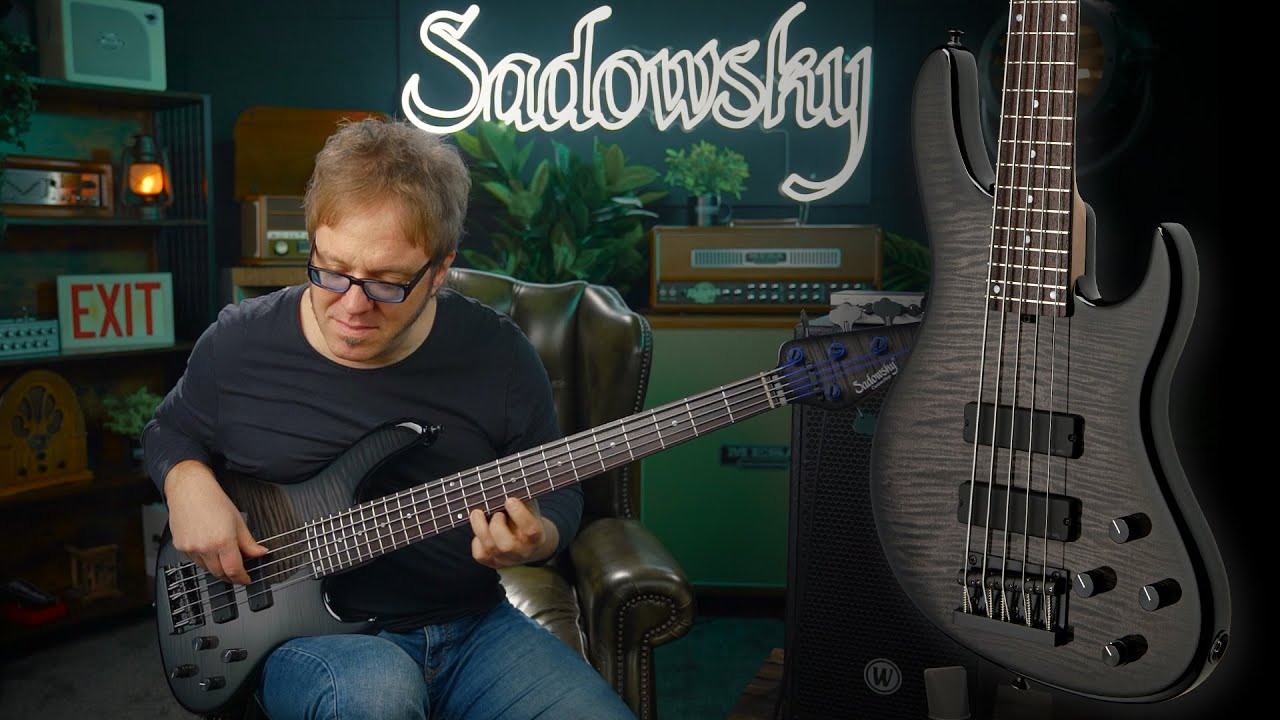 AWESOME! Custom Sadowsky Modern-24 Bass #21-4335