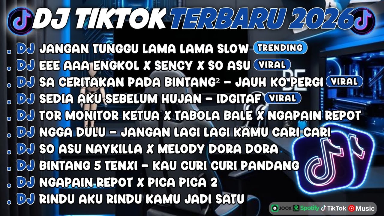 DJ TIKTOK TERBARU 2026🎵DJ JANGAN TUNGGU LAMA LAMA SLOW🎵DJ EEE AAA ENGKOL X SENCY X SO ASU