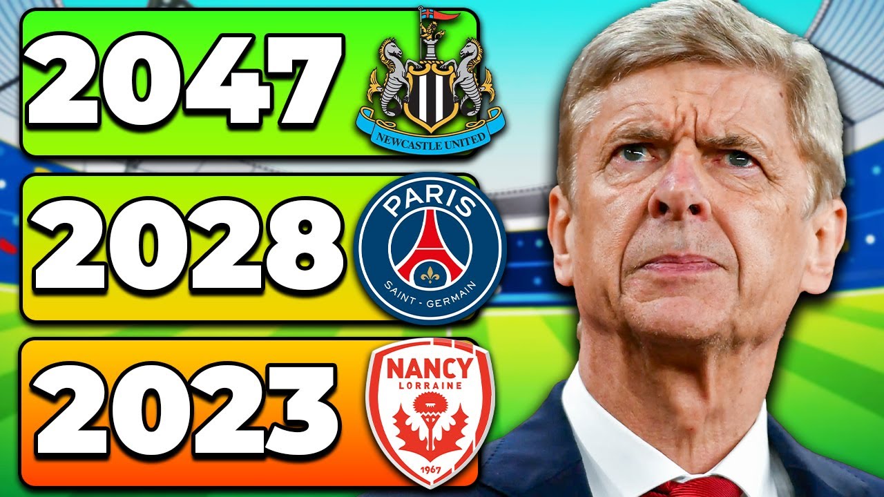 Replaying the Career of Arsène Wenger