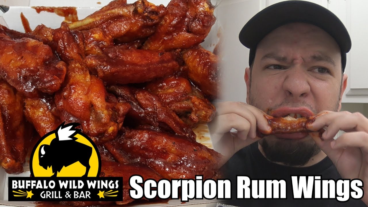 Buffalo Wild Wings Scorpion Rum Wings Challenge (Hotter Than Blazin)
