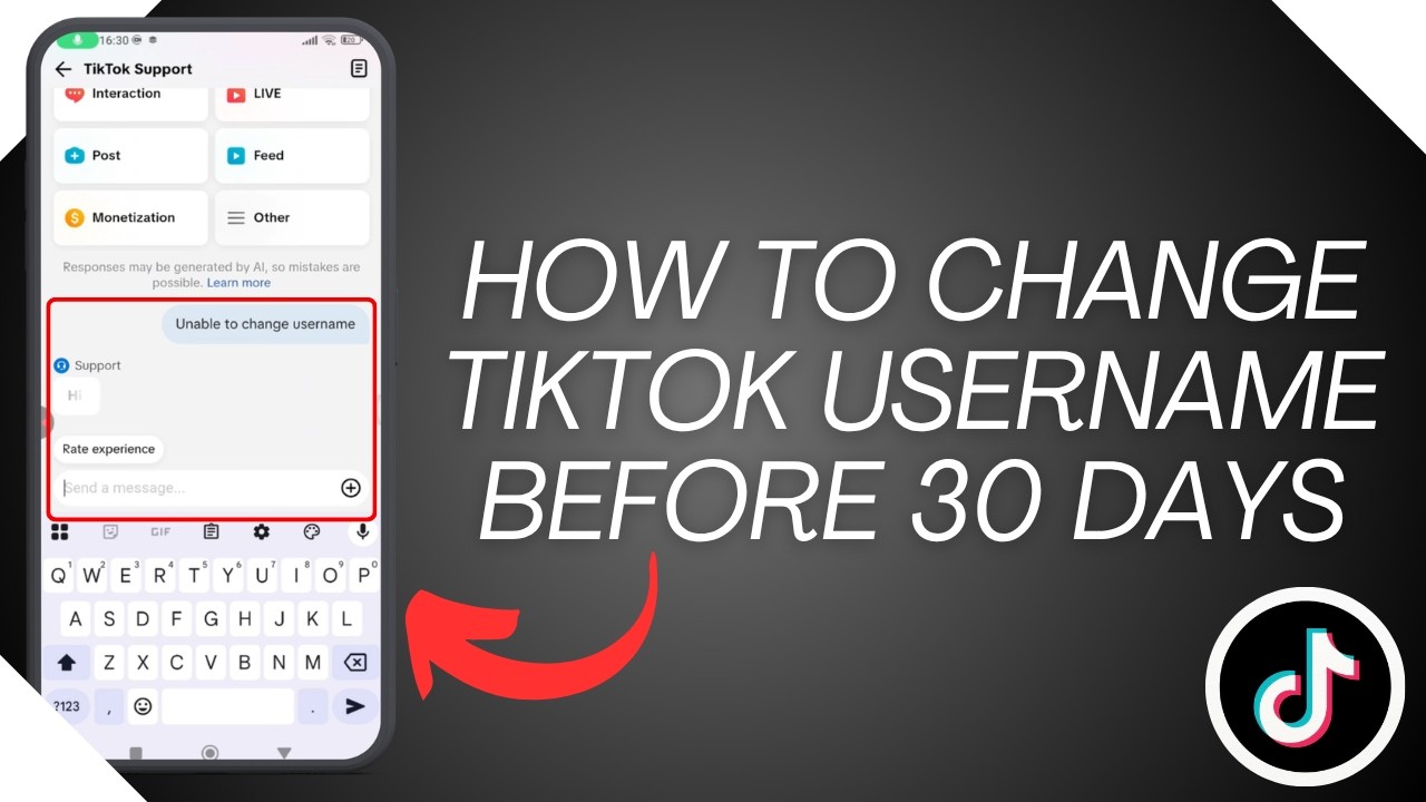 How to Change TikTok Username Before 30 Days - Easy Tutorial Guide