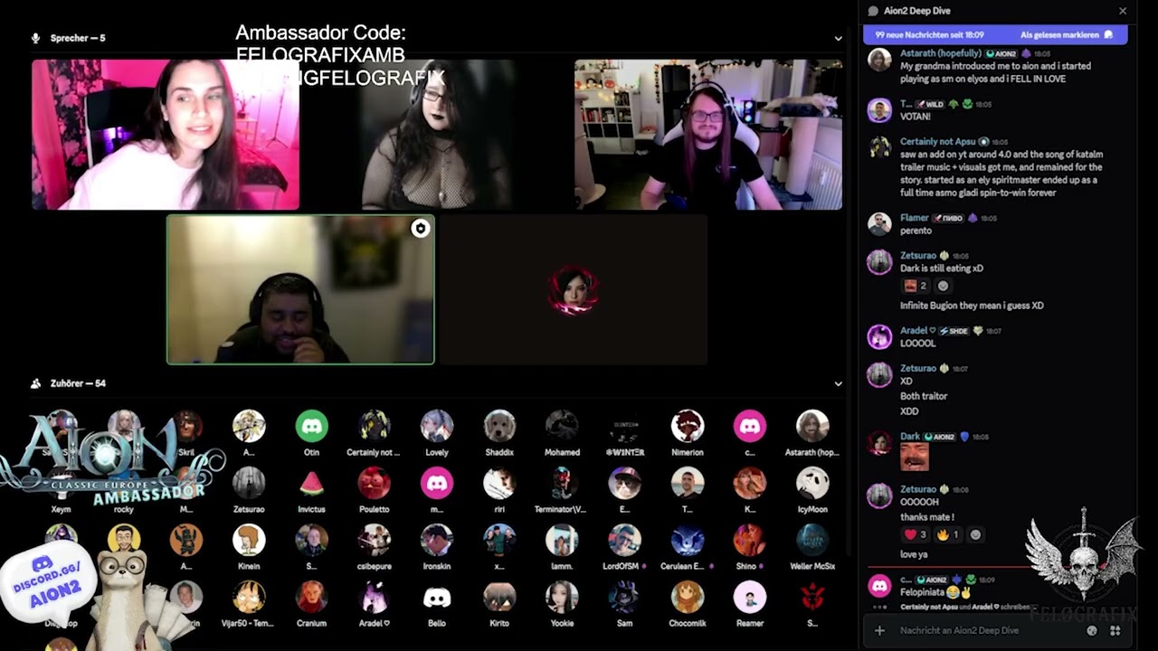 Wholesome Aion 2 Stream