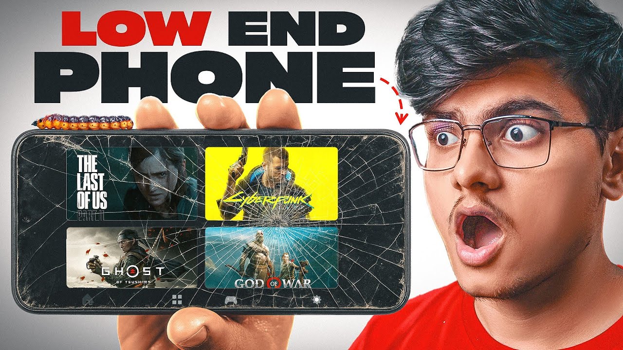 *5 Ways* To Play Console Games On Low End Phones