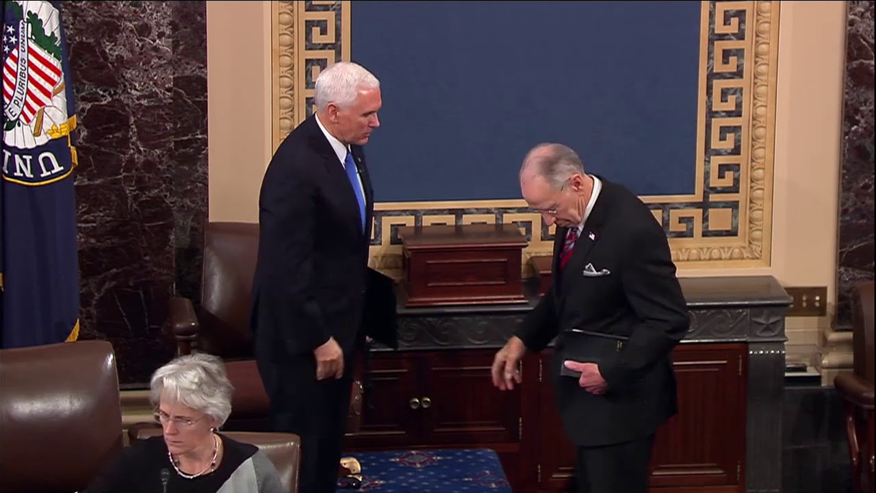 Senator Grassley is Sworn in as President Pro Tempore of 116th Congress