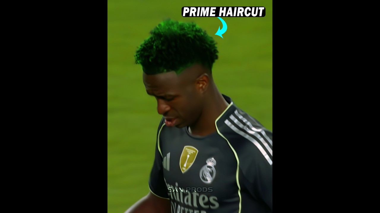 When vinicius jr change back to his haircut
