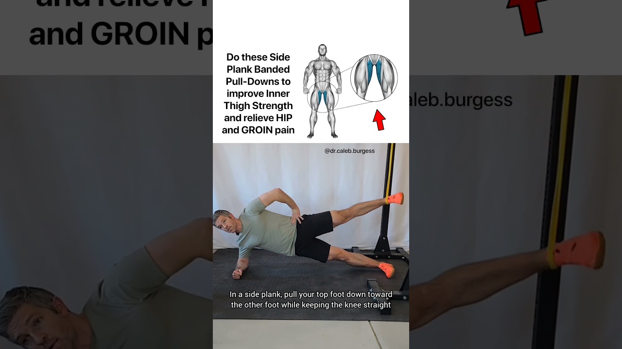 How to Build Inner Thigh / Hip Adductor Strength and Reduce Hip and Groin Pain!