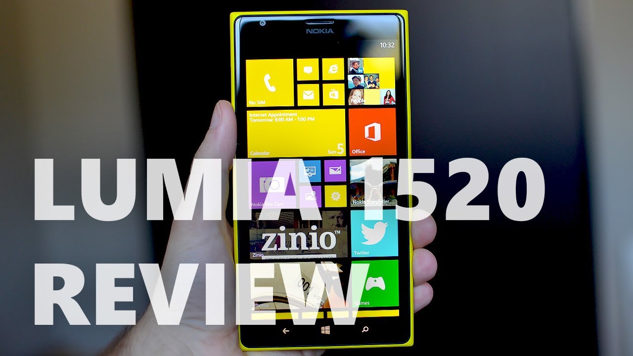 Nokia Lumia 1520 Review