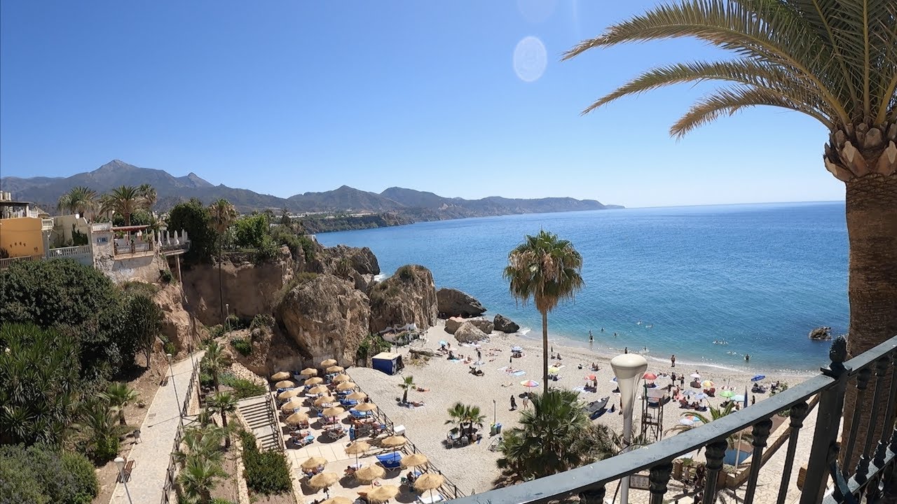 Harley-Davidson ride to Nerja from Marbella   HD 1080p