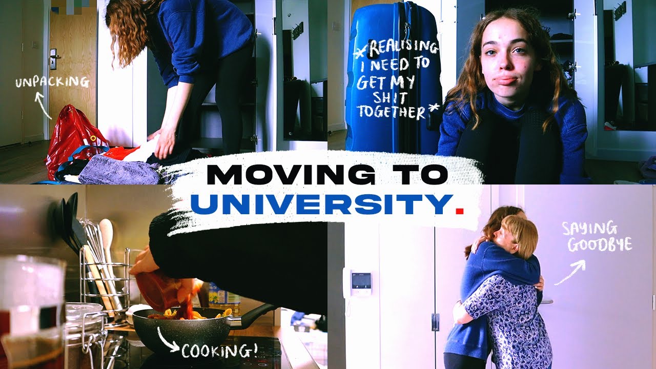 moving into university! (first year!) 📦🚘
