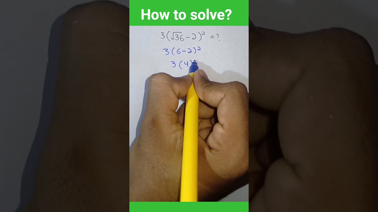 under root math #maths #shorts