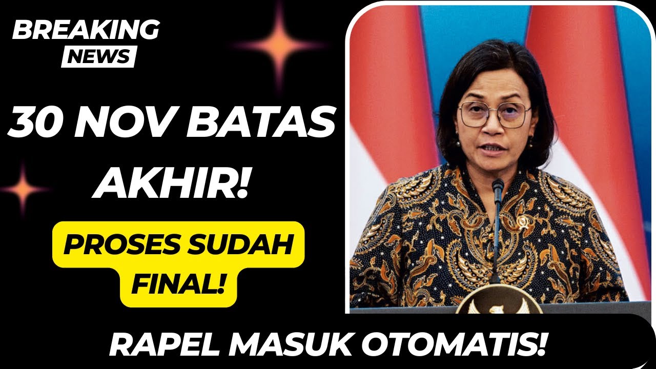 Resmi: Rapel Pensiunan ASN TNI Polri Dibayar 3 Gelombang, Target Selesai 30 November