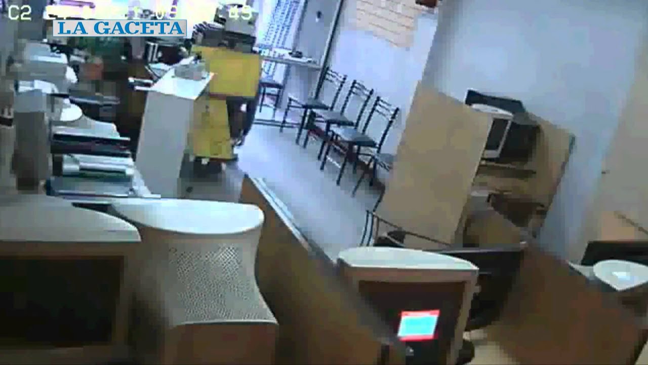 Intento de robo en un ciber