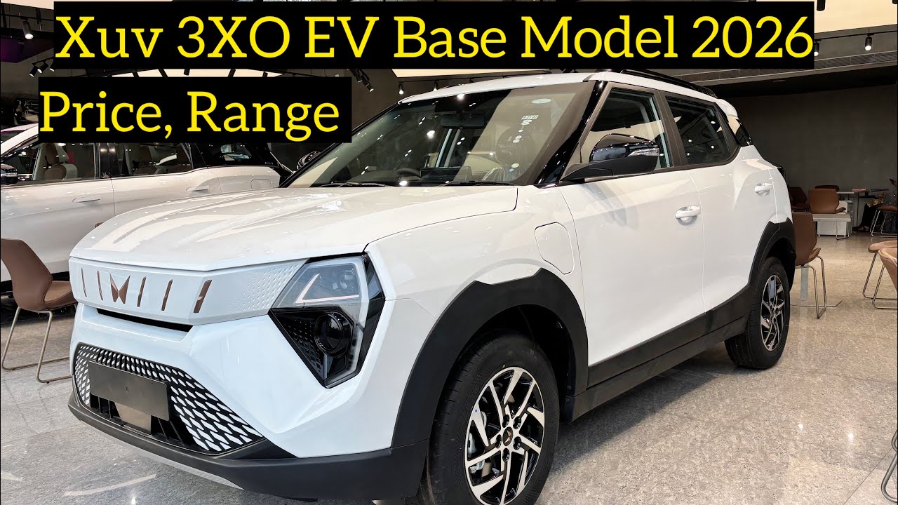 New Mahindra XUV 3XO EV AX5 Base Model 2026 | Detailed Review | 