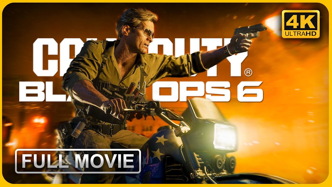 CALL OF DUTY: BLACK OPS 6 All Cutscenes | Game Movie | 4K Ultra HD