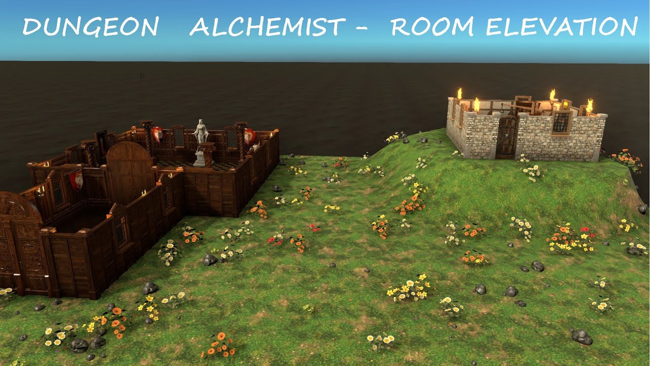 Dungeon Alchemist - Room Elevation