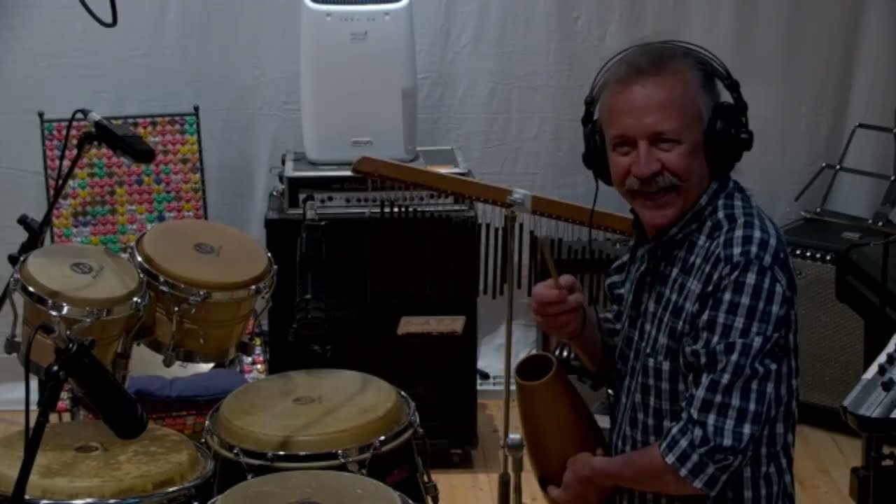 Recording Latin Jazz Ensemble Day 3 - July 8th, 2025 - Percussion for the new album