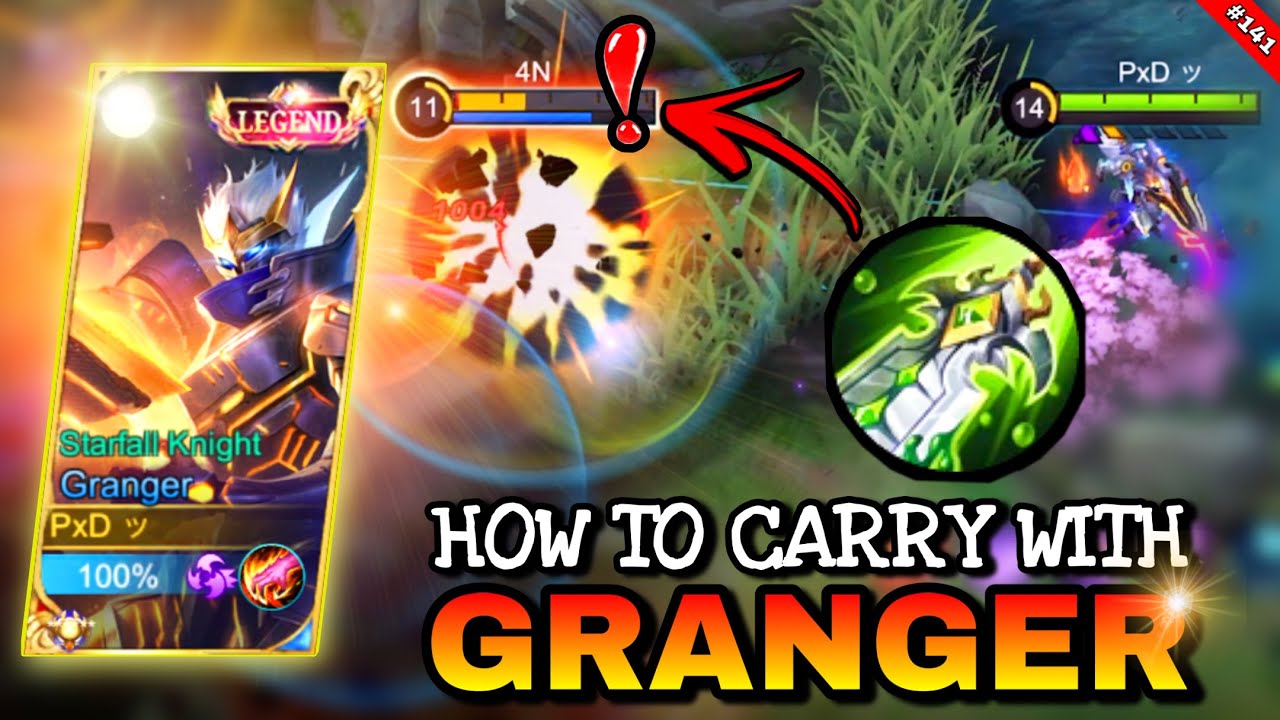 HOW TO CARRY WITH GRANGER | GRANGER BUILD & EMBLEM | TUTORIAL GRANGER | GRANGER TIPS & TRICKS | MLBB