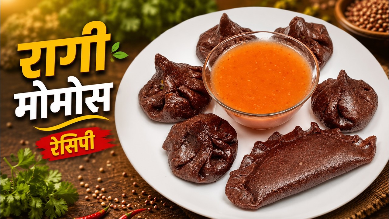 Ragi momos recipe |weight loss diet by Amruta