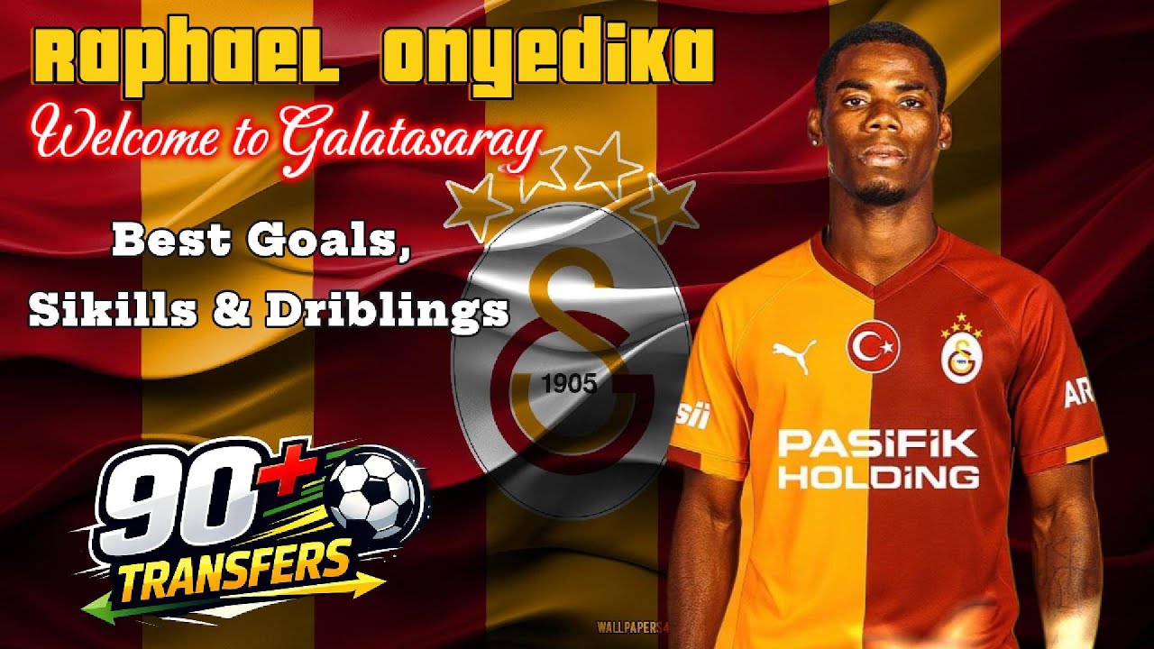 Raphael Onyedika  Goals & Skills🟡🔴 Welcome To Galatasaray 🟡🔴  2026 Transfer News