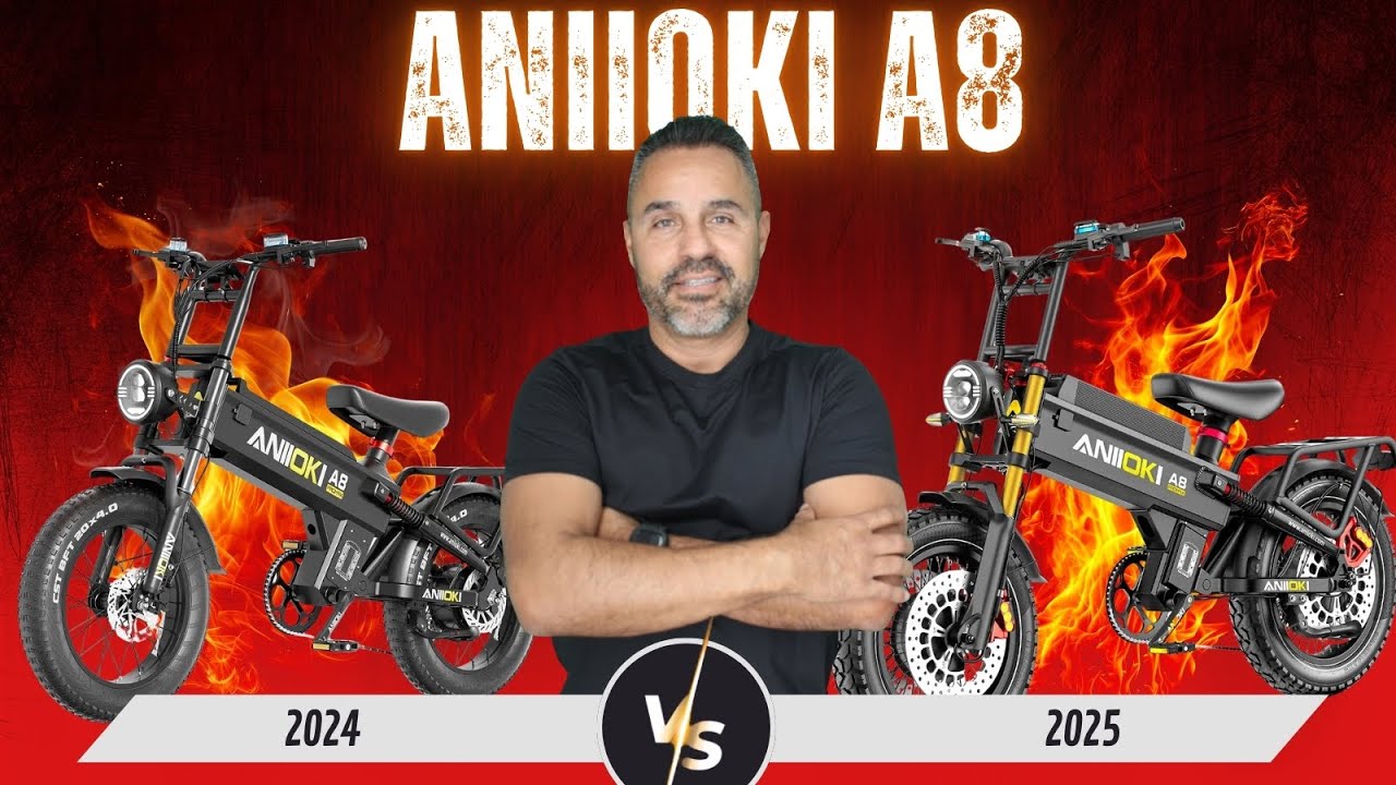 2024 vs 2025 Aniioki A8 ⚡ Same Bike or Real Upgrade?