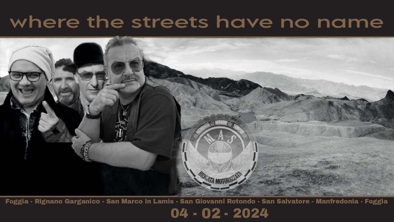 Brigata Motorizzata MAS - Where the Streets have no Name (04/02/2024)