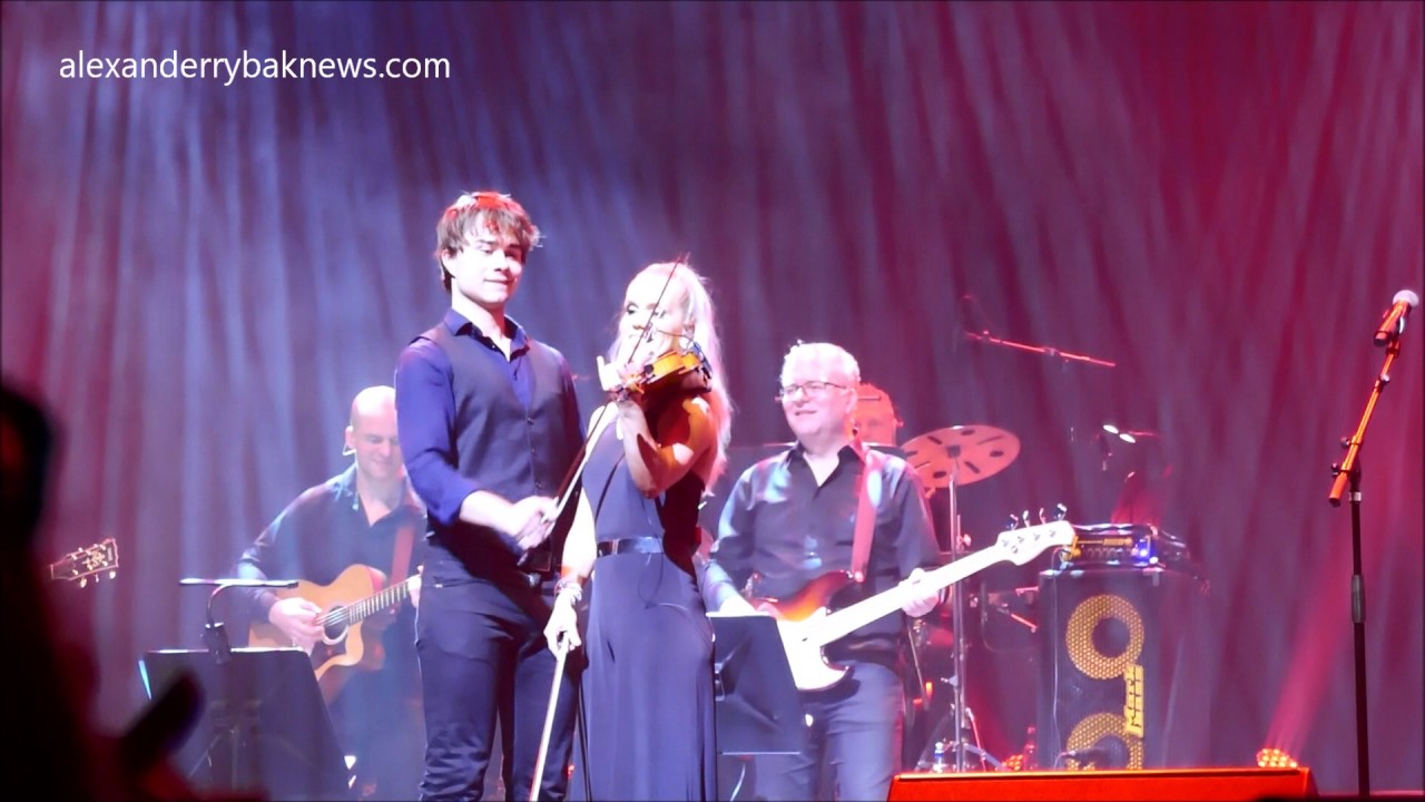 Alexander Rybak and Greta Salome  with Violin fun - Reykjavik, Iceland, 18.03.17