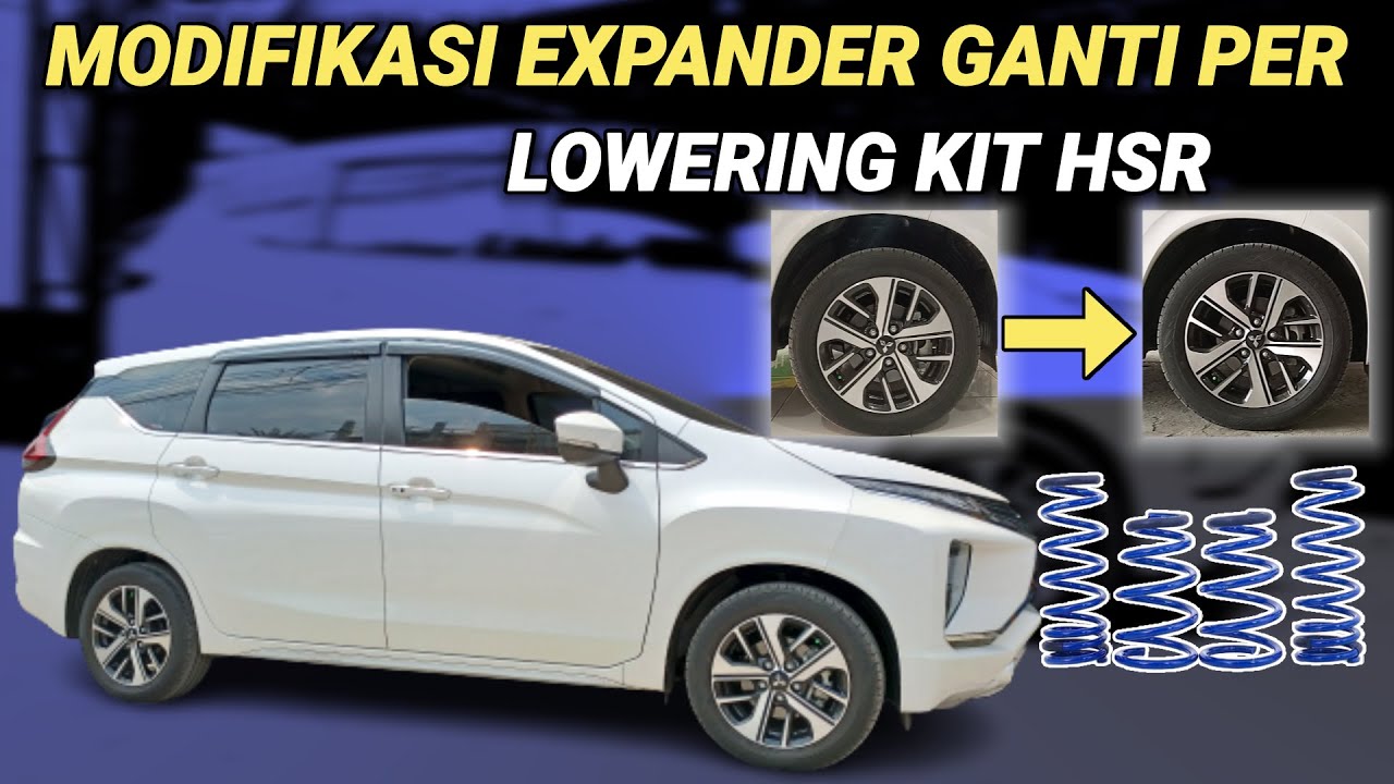 Modifikasi Expander Sport Pakai Per Ceper ( Lowering Kit HSR ) Turun 2 Jari | Kick Off Ciputat