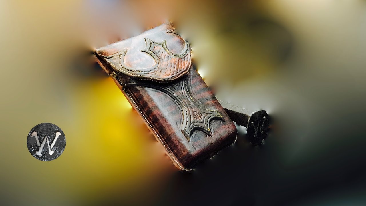 HOW TO MAKE AN iPHONE HOLSTER