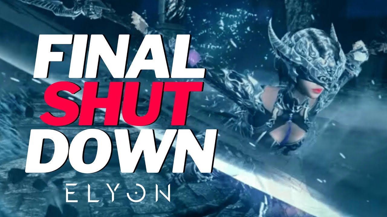 Elyon THE END - Krafton Shutting Down Korean Servers! (MMORPG PC 2022)