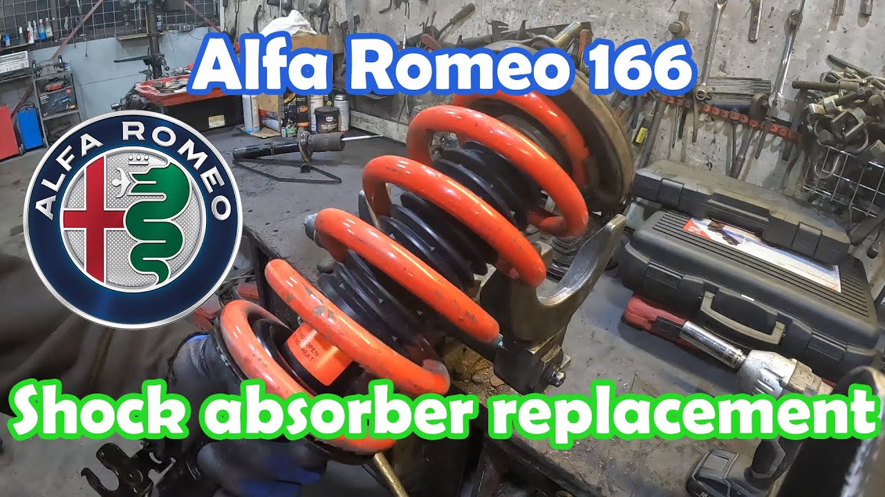 Replacing my Alfa Romeo 166 Shock Absorbers and Front Brakes