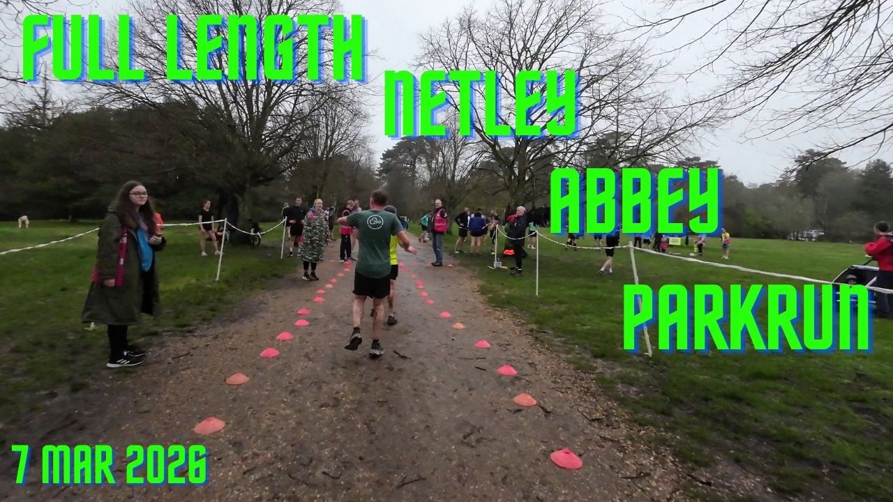 Full length Netley Abbey Parkrun in 24-00