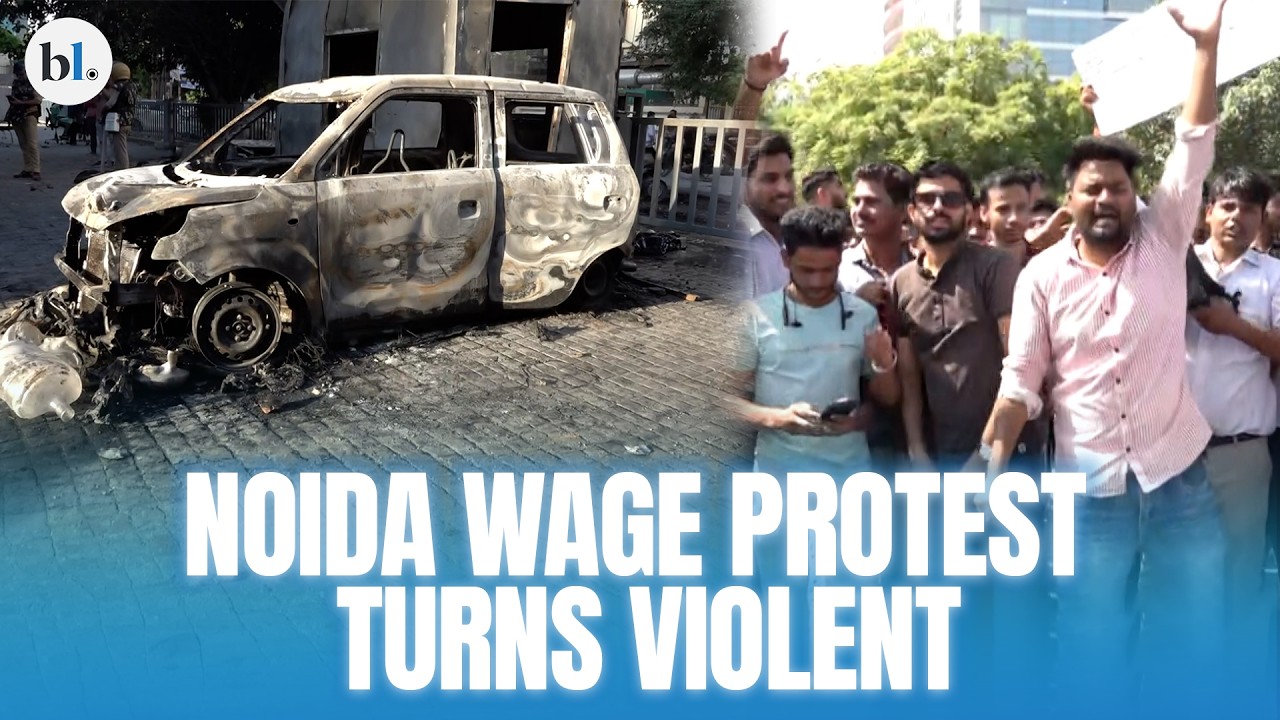 Factory workers&rsquo; protest in Noida over wage hike turns violent; state government assures redressal