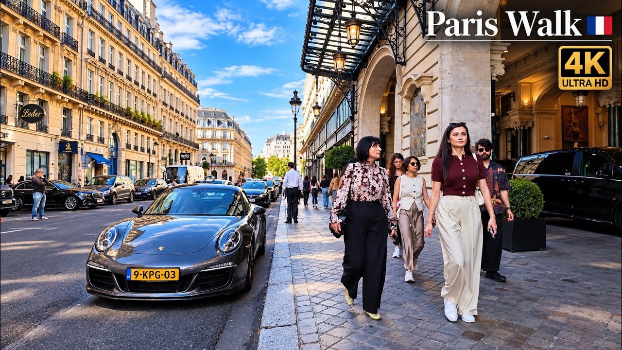23 September 2026 &mdash; Paris 🇫🇷 | French Atmosphere & Beautiful Architecture | Walking Tour 4K