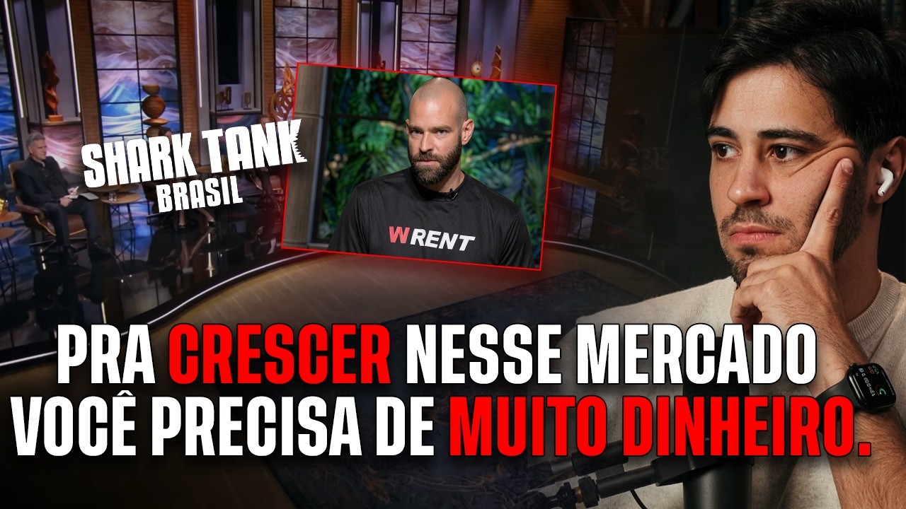 ELE FATURA R$ 1,7 MILHÃO ALUGANDO MÁQUINAS, MAS ISSO VALE SÓ R$ 650 MIL? | REACT SHARK TANK EP.18
