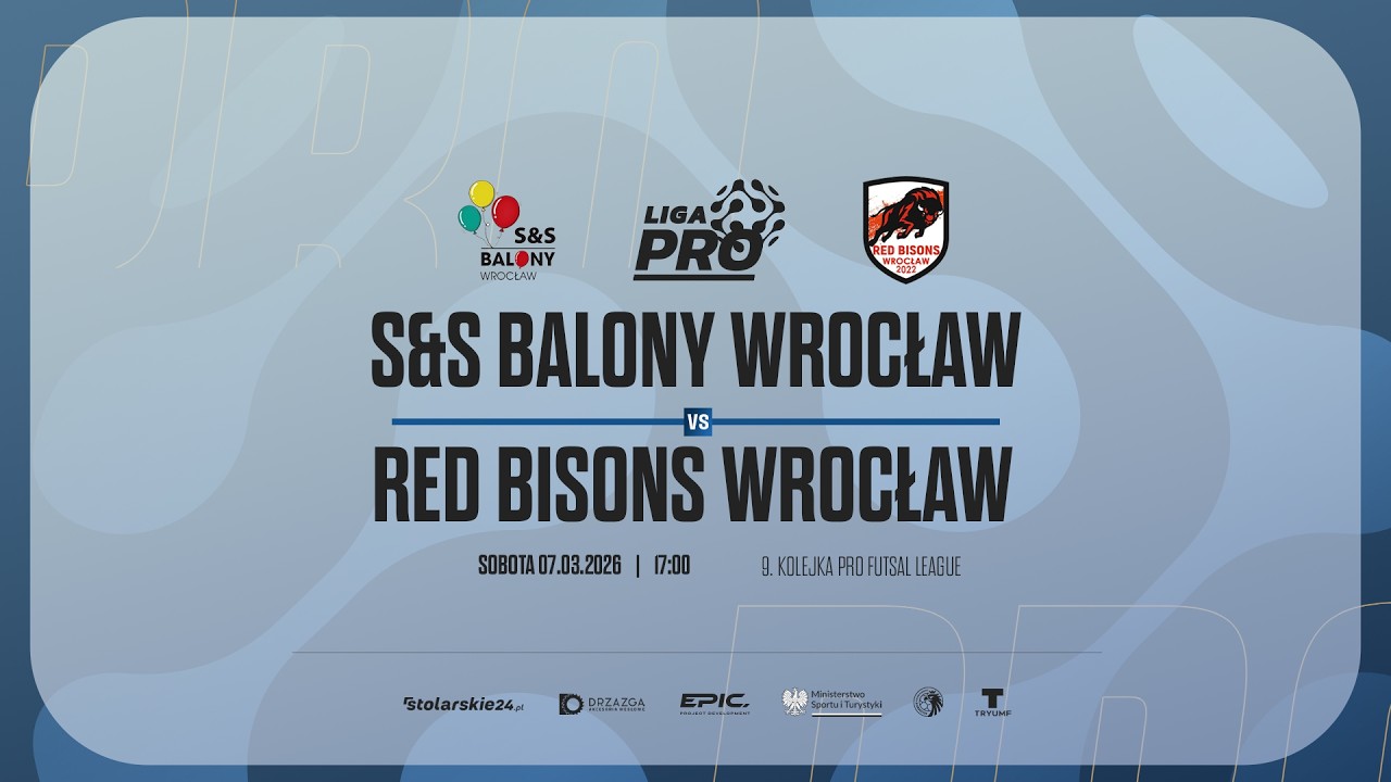 S&S BALONY WROCŁAW - RED BISONS WROCŁAW | PRO LIGA, Sezon Zima 2026 - 07.03.2026