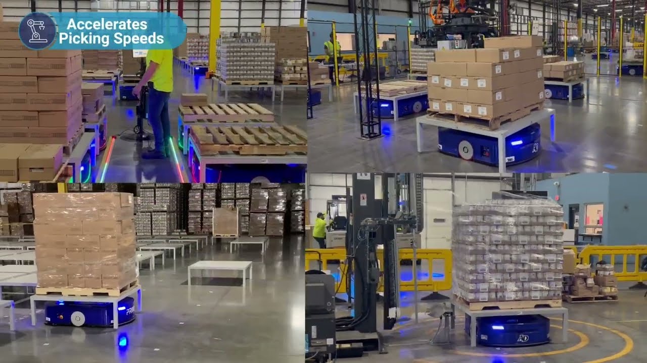 Pallet-to-Person AMR Overview