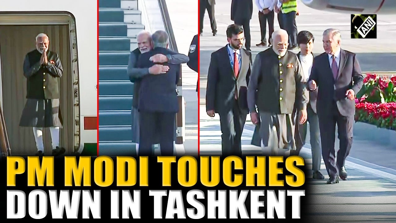 PM Modi Arrives in Tashkent for Two-Day Bilateral Visit to Uzbekistan as part of Central Asia Tour