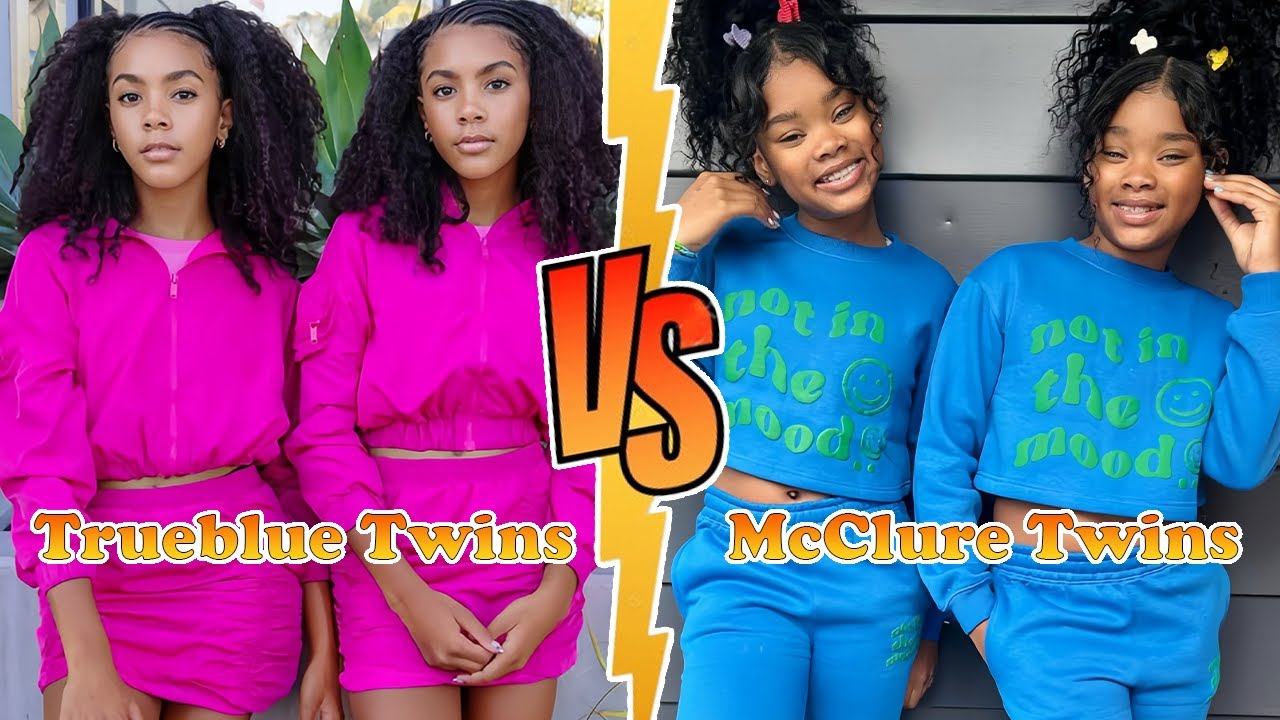 Trueblue Twins (Megan & Morgan) VS McClure Twins Transformation 2025 ✪ From Baby To Now &hearts;︎