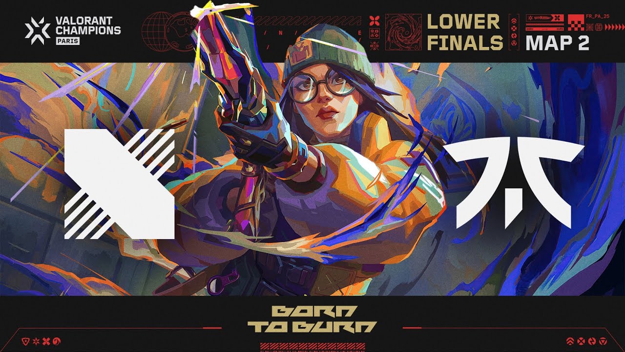 DRX vs. FNC — VALORANT Champions Paris — Lower Finals — Map 02