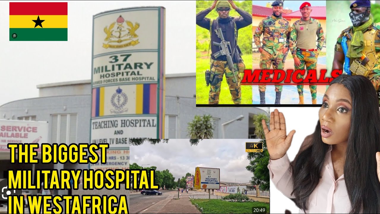 FINALLY! At 37Military Hospital Ghana Largest In WESTAFRICA.